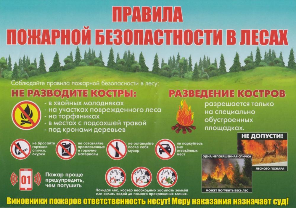 ПАМЯТКА ДЛЯ НАСЕЛЕНИЯ О МЕРАХ ПОЖАРНОЙ БЕЗОПАСНОСТИ В ПОЖАРООПАСНЫЙ ПЕРИОД.